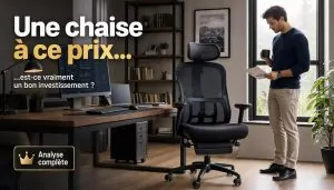 investir dans une chaise ergonomique haut de gamme